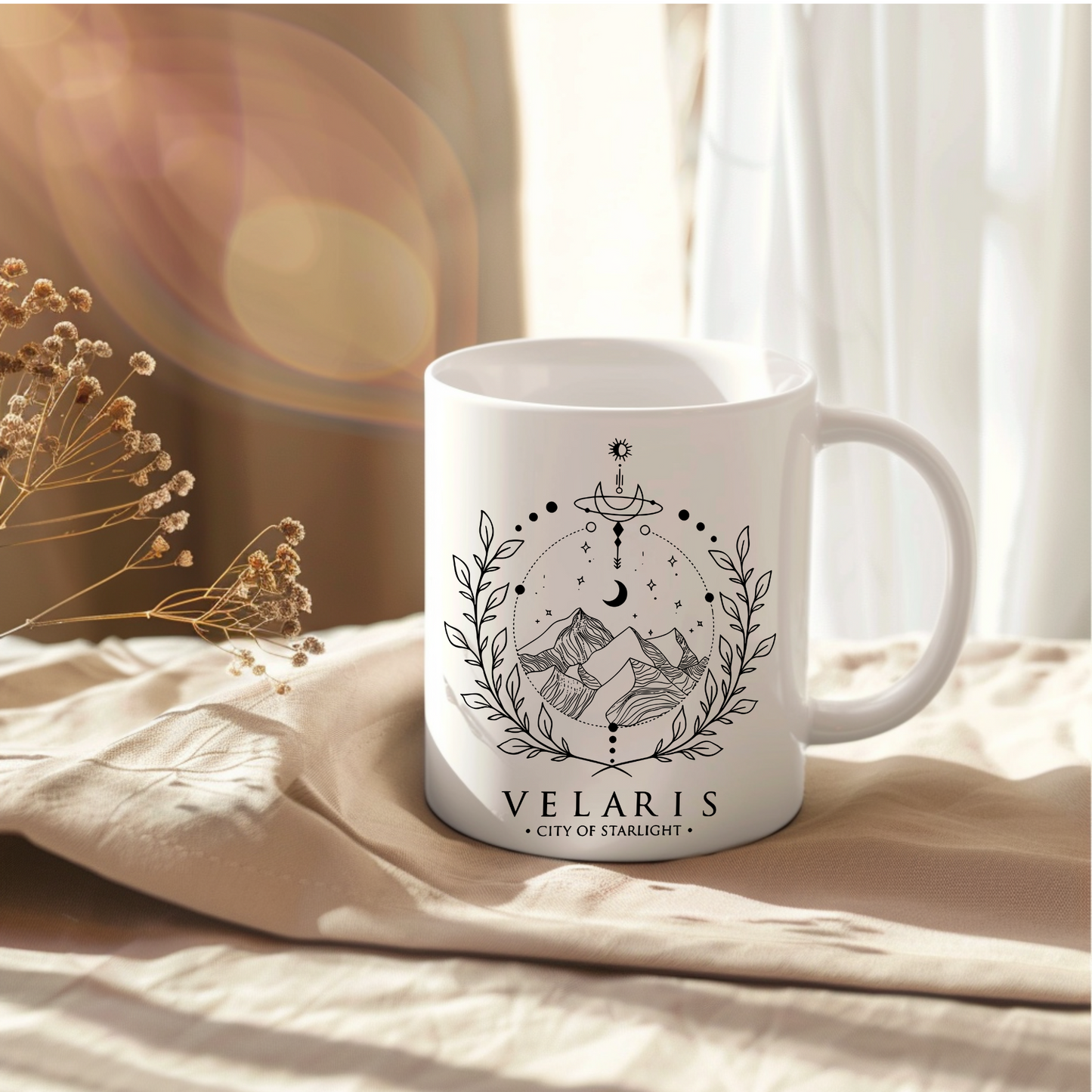 City of Starlight 2 – Velaris Inspired ACOTAR Mug 11oz Ceramic