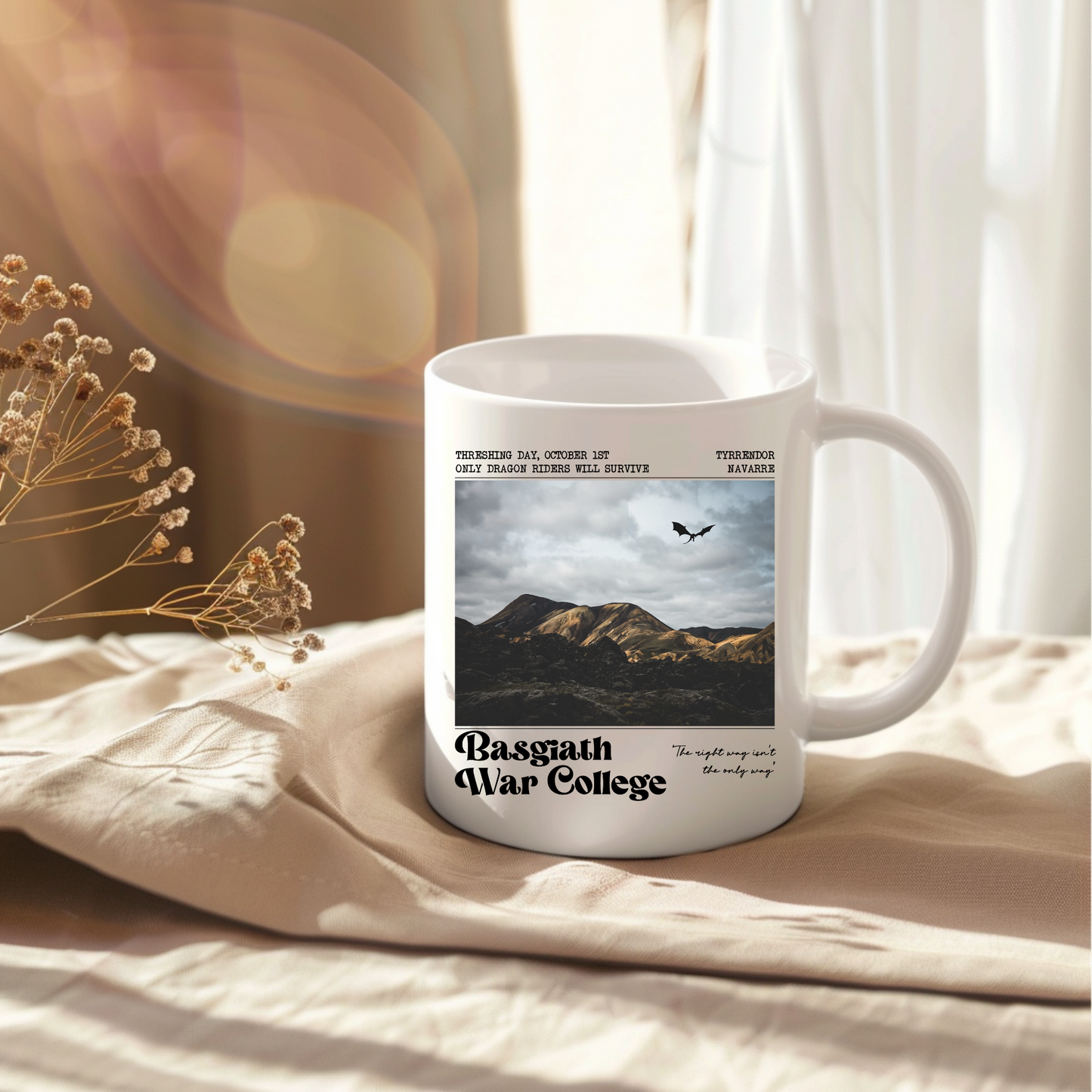 Riders of the Sky – Basgiath War College Mug 11oz Ceramic