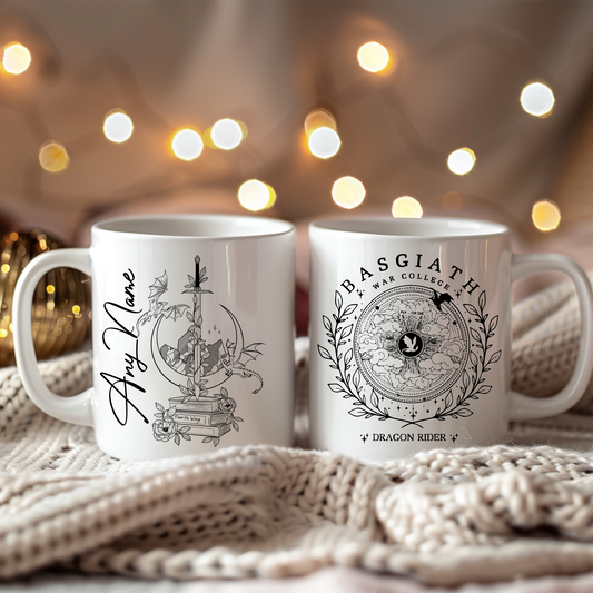 Basgiath Legacy Mug – Fourth Wing Dragon Rider Edition 11oz Ceramic