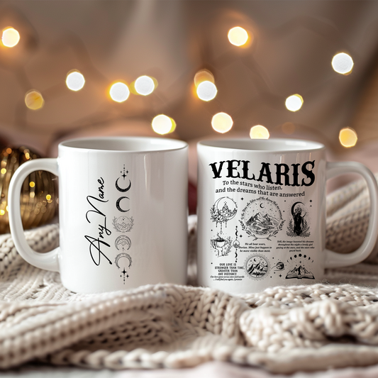 Velaris Quote Collage – ACOTAR Inspired Mug 11oz Ceramic