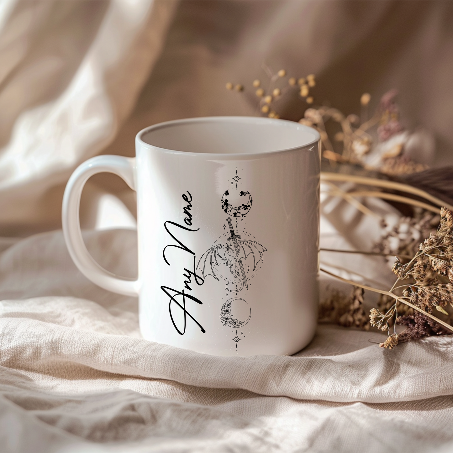 "Riorson House Aretia" Mug – 11oz Personalised Fourth Wing-Inspired Design