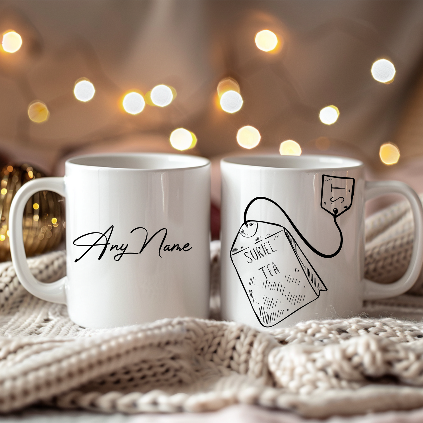 Suriel Tea Mug – ACOTAR-Inspired 11oz Personalised Gift