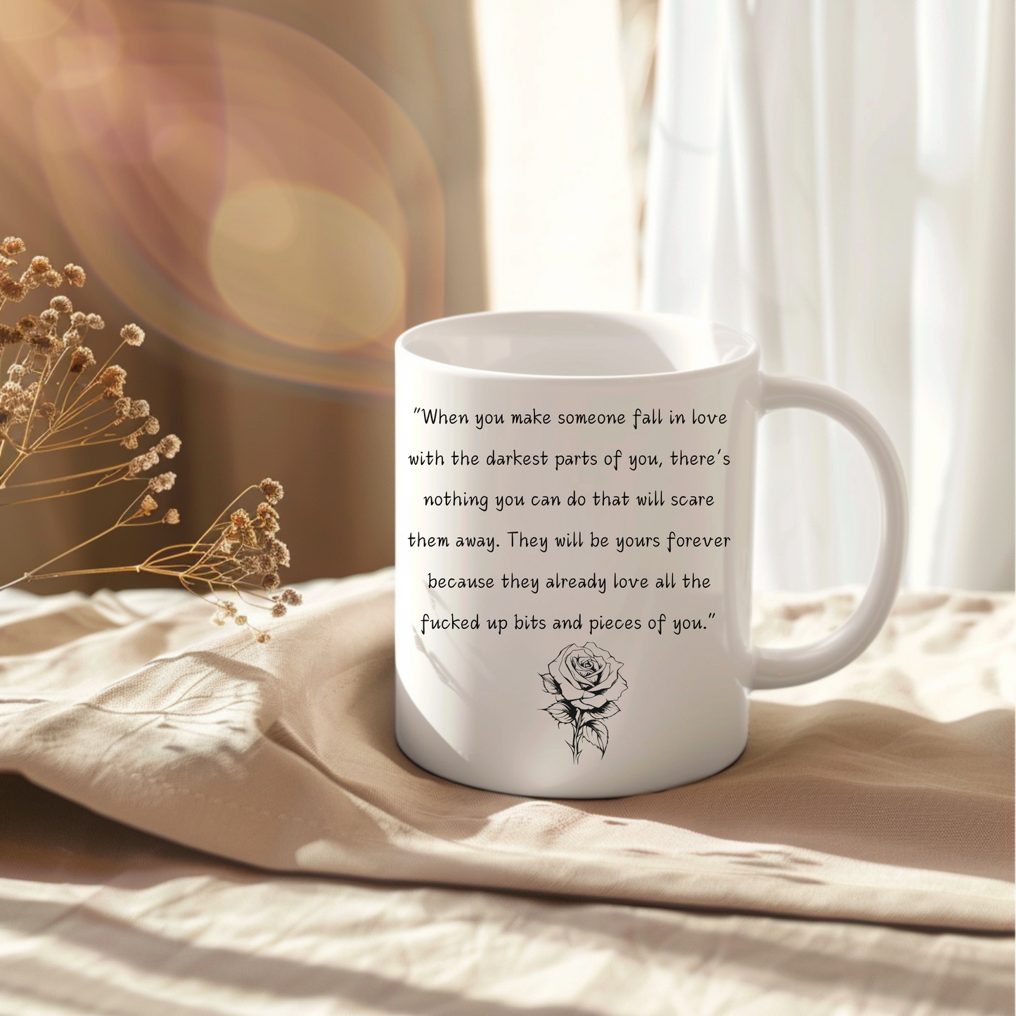 “Darkest Love” Mug - Haunting Adeline-Inspired 11oz Custom Dark Romance Gift