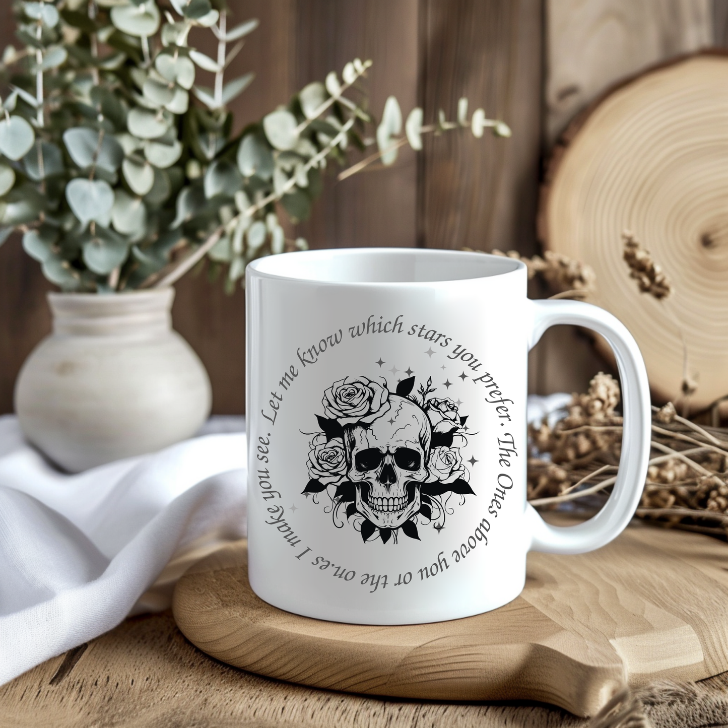 "Haunting Adeline Stars" Mug – 11oz Personalised Dark Romance-Inspired Gift